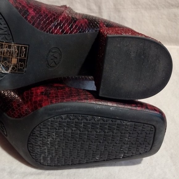 🌎 Michael Kors || 3.5" Marcella Leather Ankle Boot - Picture 15 of 15